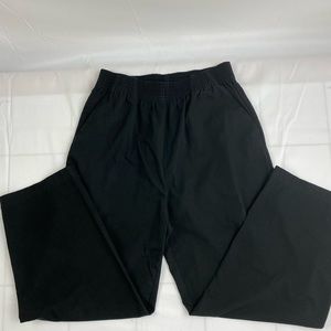 ADAR- Scrub. Pant. Black . Small. 65% Polyester. 35% Cotton. Elastic. 2 Pockets.